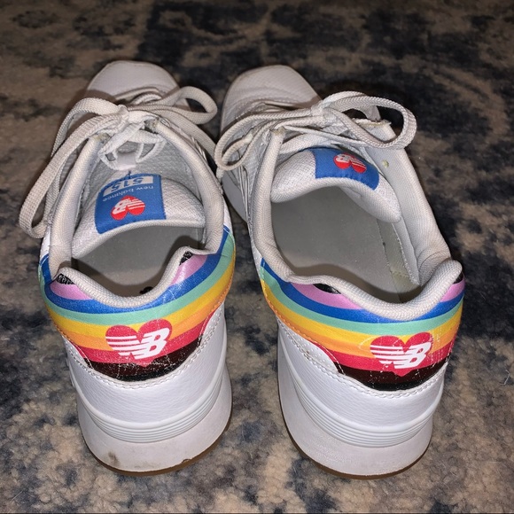 Mens Rare LGBTQ Holographic Trimmed Sneakers - Picture 10 of 10
